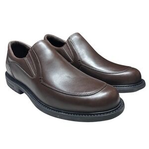 Red Wing Trent 4081 Loafers Mens 13 Brown Leather Slip On Work Dress Shoes